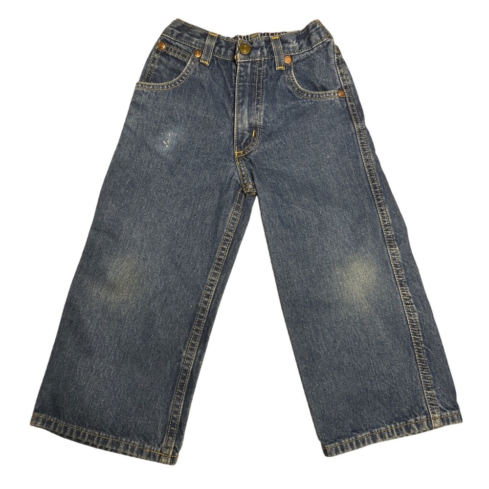 Polo Jeans Co Ralph Lauren Kids Denim Jeans Size 4T Elastic Waist‎